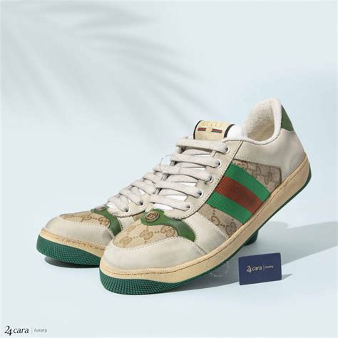 gucci sneaker neongelb|gucci screener sneaker.